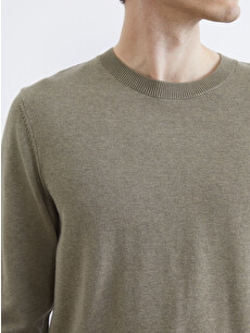 SOUTHBLUE Men's Crew Neck Knit Sweater - S6I184Z8-2PP | LC Waikiki