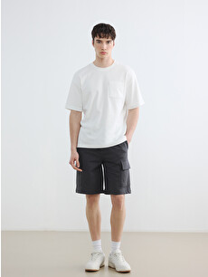 XSIDE Standard Fit Men's Cargo Shorts - S6II63Z8-VX9 | LC Waikiki