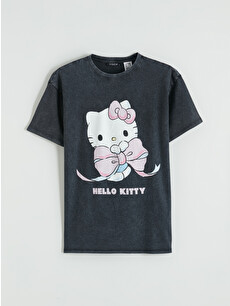 XSIDE Hello Kitty Printed Women's T-shirt - S6LA82Z8-VDL | LC Waikiki