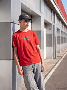 Hot Wheels キャップ Tシャツ セット Hot Wheels キャップ Tシャツ セット Hot Wheels in Katakana Navy T
