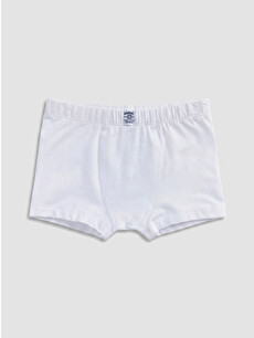 LCW Kids Beyaz Erkek Çocuk Boxer 3'lü - S6A032Z1-Q6K | LCW