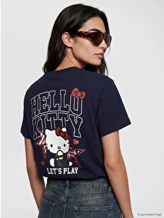 XSIDE Hello Kitty Printed 100% Cotton Women's T-shirt - S6B537Z8
