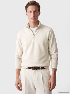 SOUTHBLUE Mock Neck Men's Sweatshirt - W6AS96Z8-R9J | LC Waikiki