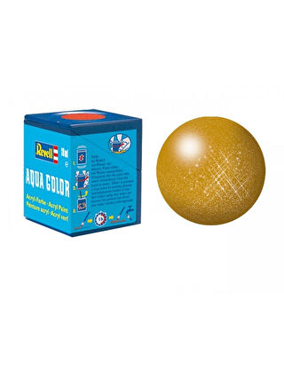 Revell Su Bazlı Maket Boyası 20 ml Brass Metallic 36192