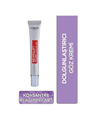 L'Oreal Paris Revitalift Filler Dolgunlaştırıcı Yaşlanma Karşıtı Göz Bakım Kremi 15ml -Hyaluronik Asit