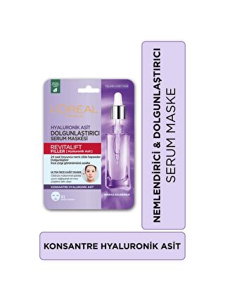 L'Oreal Paris Revitalift Filler Dolgunlaştırıcı Serum Maske