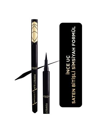 L'Oreal Paris Perfect Slim by Superliner Siyah Eyeliner