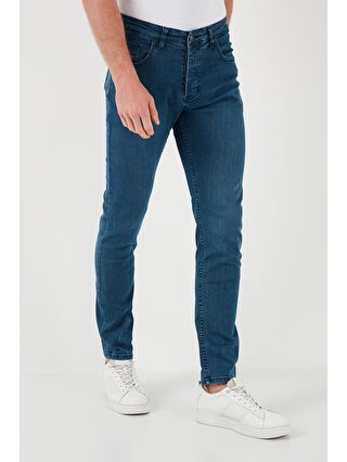 Buratti Lacivert Yüksek Bel Slim Fit Jeans 6440305