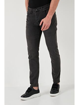 Buratti Gri Yüksek Bel Slim Fit Jeans 6440305