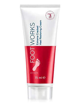 AVON Foot Works Çatlak Topukları Onarıcı Ayak Kremi 75 Ml.