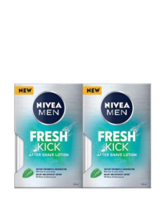 NIVEA Men Fresh Kick Tıraş Sonrası Losyon 100 ml x2