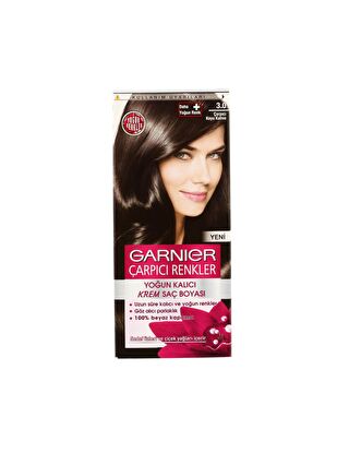 Garnier Çarpıcı Renkler Saç Boyası 3.0 Çarpıcı Kahve