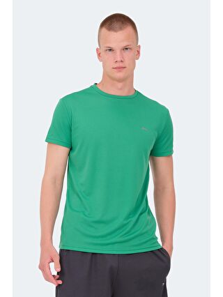 SLAZENGER REPUBLIC MTR Erkek Tişört Yeşil