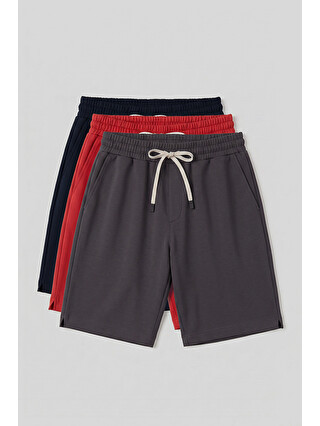 Lacivert-Kırmızı