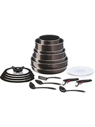 Tefal Renksiz Ingenio Xl Force Titanyum 2x 19 Parça Maxi Tava Tencere Seti