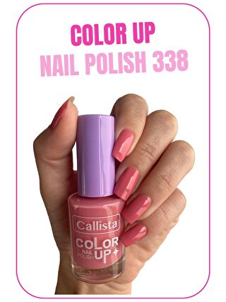 Callista Color Up Nail Polish Oje 338 Sugarcoat - Pembe