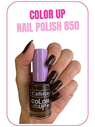 Callista Color Up Nail Polish Oje 850 Mad Mud - Kahverengi