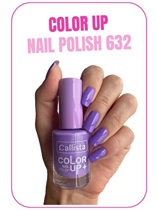 Callista Color Up Nail Polish Oje 632 Wild Orchid Dreams - Mor