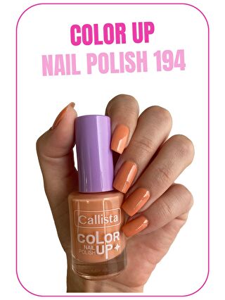 Callista Color Up Nail Polish Oje 194 Peach & Nude - Nude