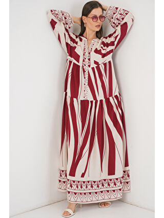 Bordo-Koyu Mavi-Haki