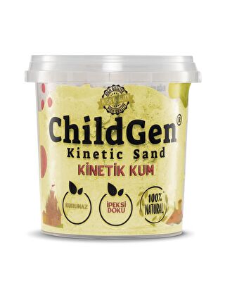 ChildGen Doğal Kinetik Kum 500gr - Sarı