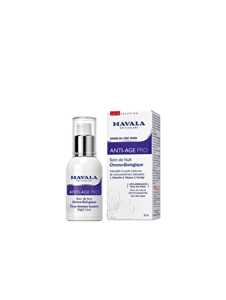 Mavala Anti Age Pro Süreli Salınım Sistemlli Gece Bakımı 30ml