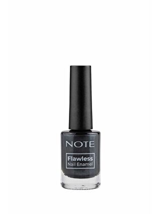 Note Cosmetique Nail Flawless Oje 119 Silver Black - Siyah