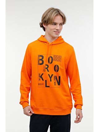 Kinetix ML BROOKLYN 17BRKLYN 3PR Turuncu Erkek Sweatshirt