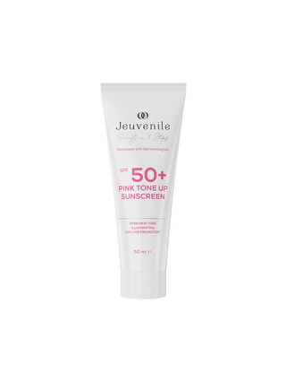 Jeuvenile SPF 50+ Yüksek Korumalı Renk Tonu Eşitleyici Pembe Güneş Kremi