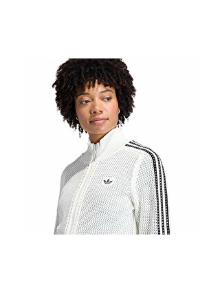 Adidas Crochet Tt Kadın Günlük Ceket Kc6496 Beyaz - S000603253