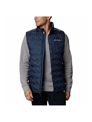 Columbia Lacivert Delta Ridge Down Vest Erkek Termal Şişme Yelek WO1218-464