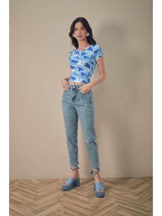 Bebek Mavisi Yıkamalı