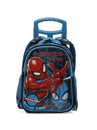 Spiderman OTTO.48086 3PR Lacivert Erkek Çocuk Çekçek Çanta