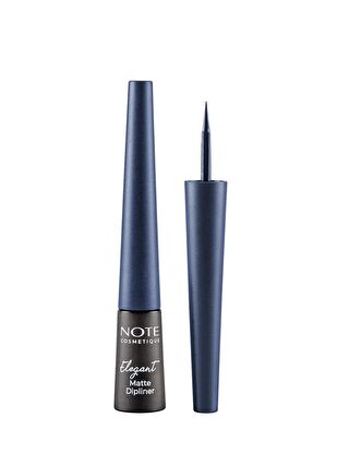 Note Cosmetique Elegant Matte Dipliner Waterproof Mavi 03