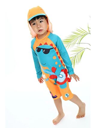 Siyah-Turkuaz-Turuncu