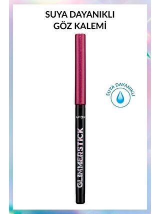 AVON Glimmersticks Pırıltılı Asansörlü Suya Dayanıklı Göz Kalemi Fuchsia