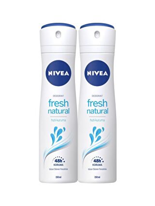 NIVEA Fresh Kadın Deodorant Sprey 150 ml 2'li Avantaj Paketi