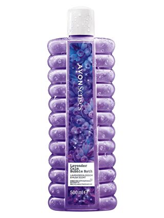 AVON Senses Lavender Calm Lavanta Kokulu Banyo Köpüğü 500 Ml. Onlu Set