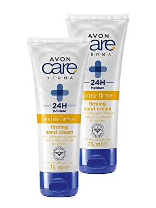 AVON Care Derma Ekstra Sıkılaştırıcı El Kremi 75 Ml. İkili Set