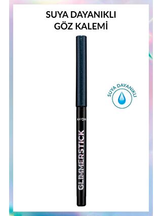 AVON Glimmersticks Pırıltılı Asansörlü Suya Dayanıklı Göz Kalemi Black Ice