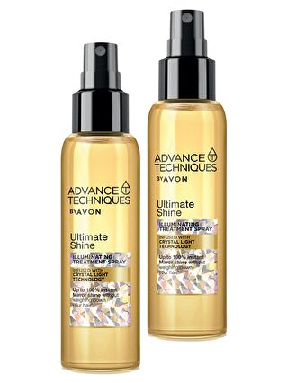 AVON Advance Techniques Parlaklık Veren Saç Bakım Spreyi 100 Ml. İkili Set