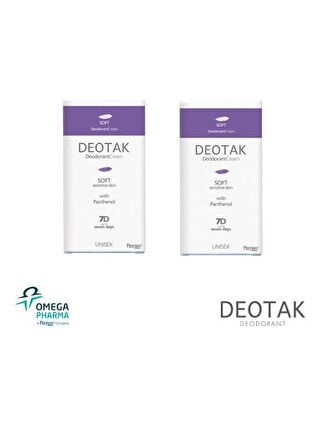 Deotak Krem Deodorant Soft x 2