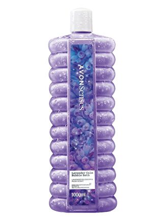 AVON Senses Lavender Calm Lavanta Kokulu Banyo Köpüğü 1 Lt. Onlu Set