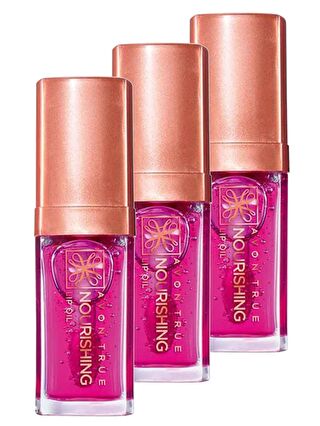 AVON True Nourishing Dudak Yağı 7 Ml. Blossom Üçlü Set