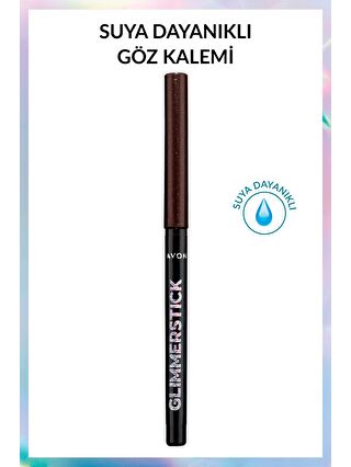 AVON Glimmersticks Pırıltılı Asansörlü Suya Dayanıklı Göz Kalemi Black Bijoux