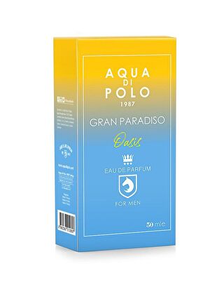 Aqua Di Polo 1987 Gran Paradiso Oasis EDP 50 ml Erkek Parfüm APCN000504