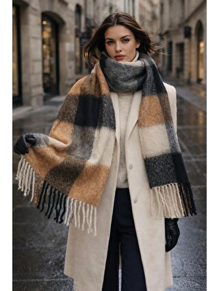 Beyaz-Siyah-Gri Melanj