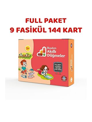 Çocuk Akademi İlkadım Akıllı Düğmeler Full Paket 3 Yaş