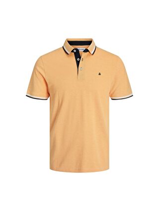 Jack & Jones Paulos Erkek Turuncu Klasik Yaka Polo Tişört