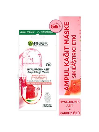 Garnier Hyaluronik Asit Sıkılaştırıcı Ampul Kağıt Maske